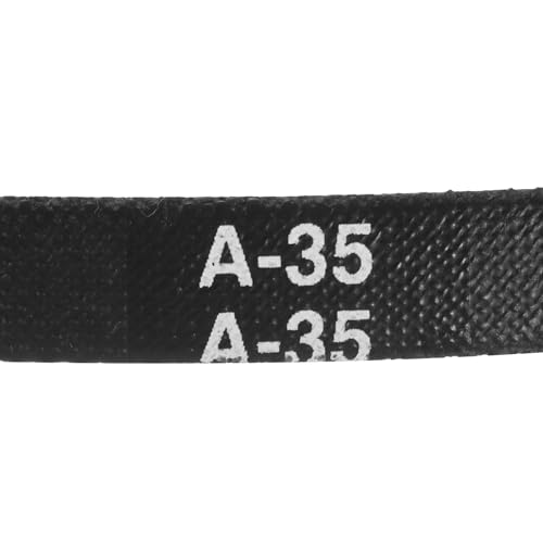 uxcell 4pcs A35 or 4L370 Classic Wrapped Rubber V-Belt, 35"(889mm) Inside Circumference, A Profile V Belt - size: A35