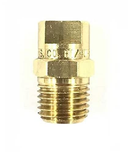 TeeJet Veejet Brass 95° Nozzle Spray Tip Nozzle 1/4" NPT For Boomless Nozzles