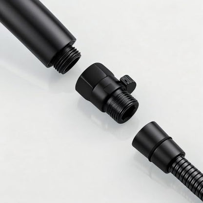 Shower Flow Control Valve G1/2 IPS Black - color: Matte Black