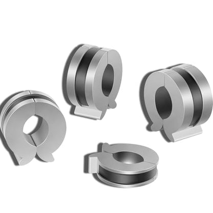 Hydraulic Stroke Control Kit Control Blocks for Hydraulic Cylinders, Fits 1-1/8", 1-1/4", 1-3/8", & 1-1/2" Cylinder Rods, Thickness: 0.75", 1.0", 1.25", 1.5", Quick Attachment and Removal