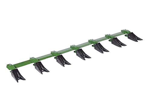 Bucket Tooth Bar for Sub-Compact Tractor - Green 53 Inch, Fits Bucket Cutting Edges Sized 1/2" or Less with No Drilling Required | Heavy Duty Design by Heavy Hitch | Made in USA - color: Green, size: 53"