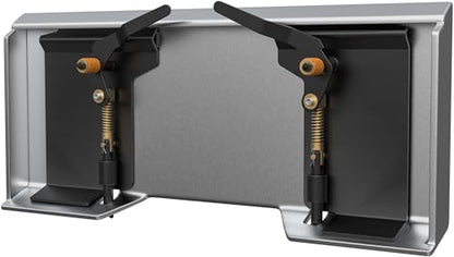 YITAMOTOR 1/4" Skid Steer Mount Plate Attachment & Quick Attach Adapter - size: 1/4 Inch