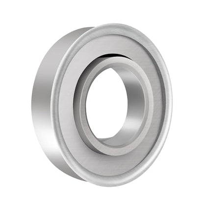 XIKE Flanged Ball Bearing, 3/4 x 1-3/8 in ID x OD, 4 Pack - size: ID 3/4" x OD 1-3/8" - Stamping Steel