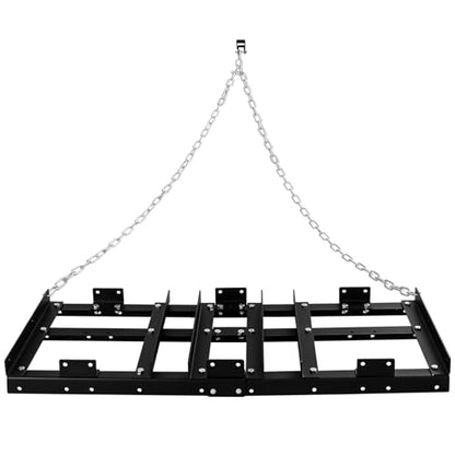 4FT Heavy Duty Drag Harrow Driveway Grader Power Rake - size: 4FT