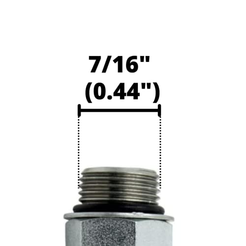 #4 SAE/ORB Male x 1/4" NPSM Female 90 Degree Elbow/Corner Joiner Hydraulic Swivel Adapter Fitting | 6901-04-04 - size: #4 SAE/ORB Male x 1/4" NPSM Female