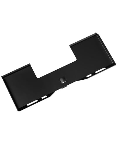 Patikuin Skid Steer Attachment Plate with 2" Receiver, 3000 LBS Capacity