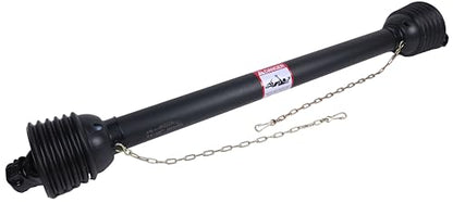 PTO Drive Line, Post Hole Digger (1-3/8" x 6 Spline Quick Disconnect Tractor End) 48" -68", 4 Series