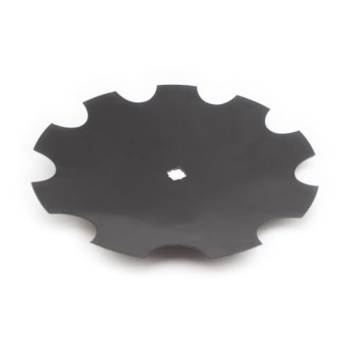 4 Pack 18" Notched Harrow Disc Blades to Fit 1" or 1-1/8" Square Axle