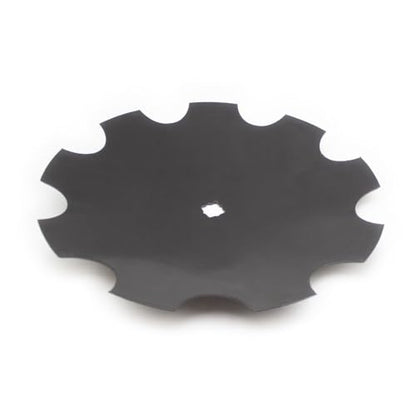 4 Pack 18" Notched Harrow Disc Blades to Fit 1" or 1-1/8" Square Axle