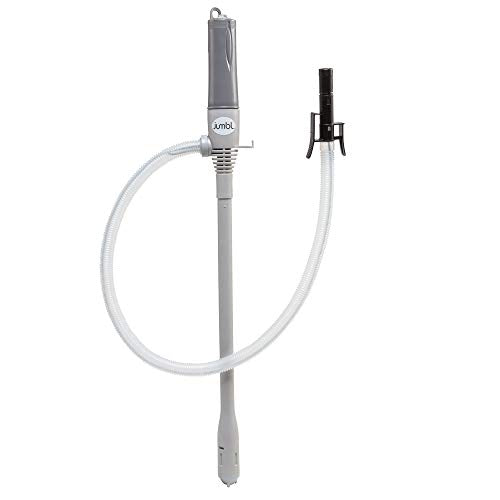 Jumbl Gas Transfer Pump, Automatic Fuel Transfer Pump, Grey, Large