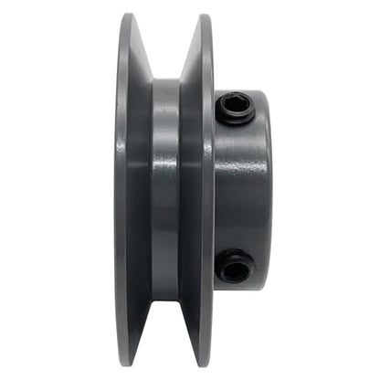 AK27-3/4 v Belt Pulley,2.7 inch OD, 3/4 Inch Bore,Cast Iron Material, AK Single Groove Motor Pulley for "4L" or "A" or "3L" Belts,AK27X3/4 Pulley - size: 2.7 Inch OD,3/4 inch bore, style: 1 Groove