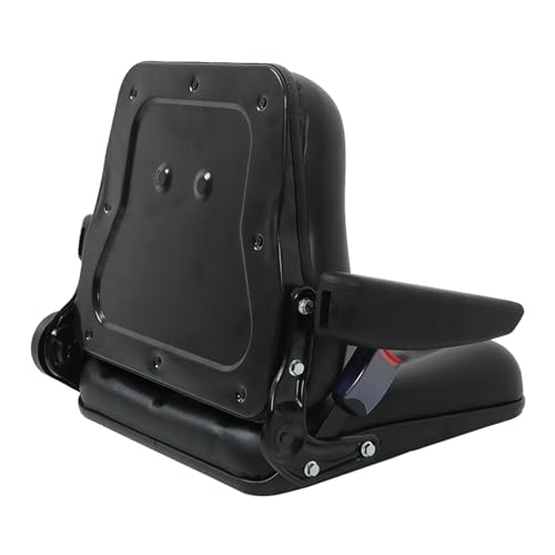 GXYWADY Universal Adjustable Forklift Seat Replacement for Excavator Forklift Tractor Skid Loader Backhoe Dozer Telehandler