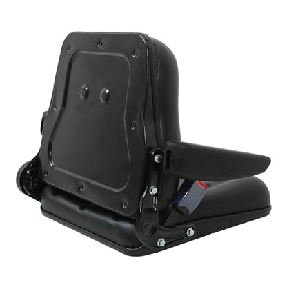 GXYWADY Universal Adjustable Forklift Seat Replacement for Excavator Forklift Tractor Skid Loader Backhoe Dozer Telehandler