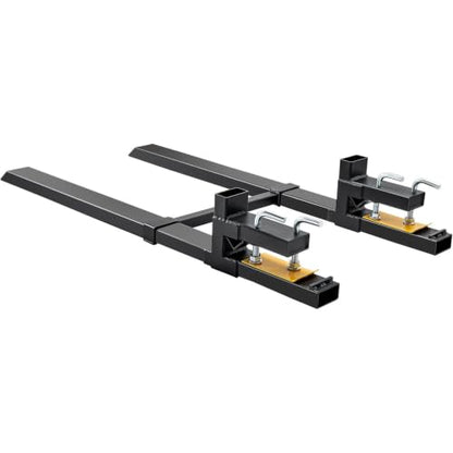 Clamp on Pallet Forks 4000 lbs with 60" Adjustable Bucket Forks