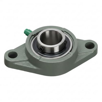 UCFL207 (35mm) Flange Block 2 Bolt Bearing Bore Self-Alignment - size: UCFL207 (35mm)