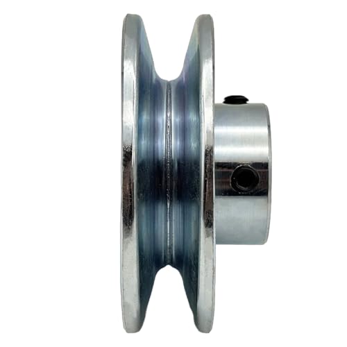 AB350-5/8 Single Groove Web Sheaves,v Belt Pulley 3.5" OD 5/8 inch bore,Motor Pulley Carbon Steel for A B 5L 4L V-Belts