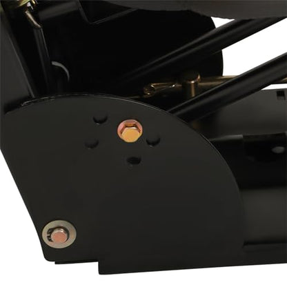 Yellow Tractor Suspension Adjustable Seat with Tilt Mechanism