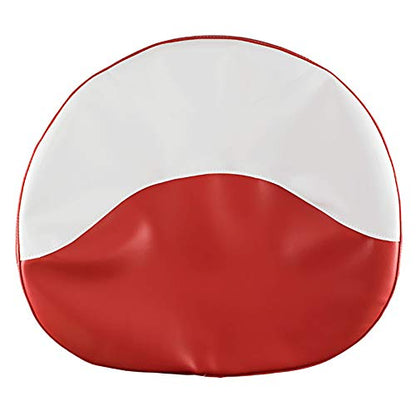 R1015 21" Red & White Seat Cover Fits Massey Ferguson, Ford, Fordson