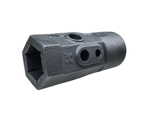 35CrMo Alloy Steel Weld-On Auger Bit Repair Hub, 2" Female Hex - size: 2 in F Hex to Weld-On