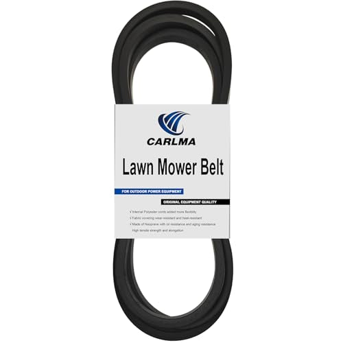 Lawn Mower Primary Deck Belt for John Deere M140502 LX255 LX266 LX277 LX279 LX288 GT225 GT235 and GT245 (1/2"x97")