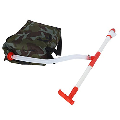 Manual Fertilizer Spreader Fertilizing Tool with Bag for Farm Corn Vegetables Sugar Cane Fruit Trees