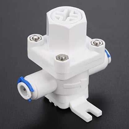 Yetaha RO Water Pressure Regulator, Water Flow Regulator, 1/4" OD Quick Connect Pressure Reducing Valve for Reverse Osmosis Systems