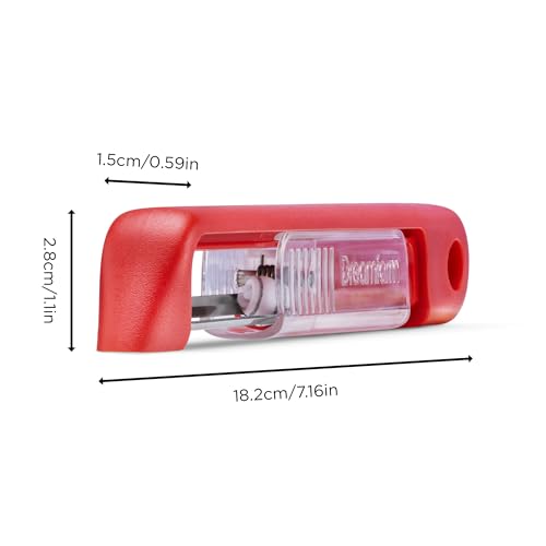Dreamfarm Sharple Self-Sharpening Vegetable Peeler - Red - color: Red, size: Length: 18.2cm / 7.2”