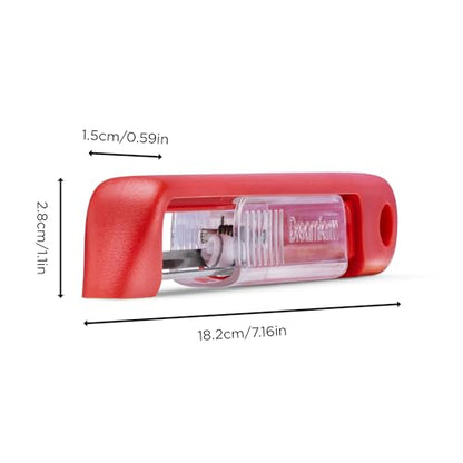 Dreamfarm Sharple Self-Sharpening Vegetable Peeler - Red - color: Red, size: Length: 18.2cm / 7.2”