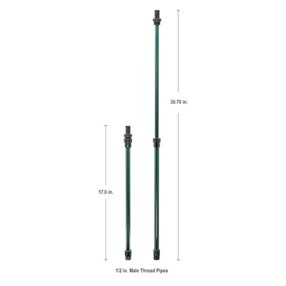 Orbit 16" - 30" Adjustable Height Aluminum Sprinkler Riser Without Spray Nozzle