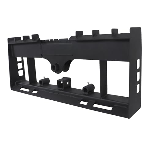 45 2500lb Skid Steer Pallet Fork Frame with Receiver Hitch