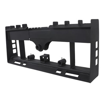 45 2500lb Skid Steer Pallet Fork Frame with Receiver Hitch