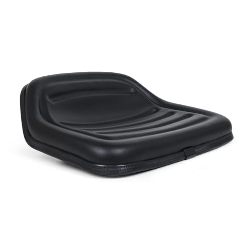 Universal Forklift Seat with Micro Switch, Tractor Seat - color: Black