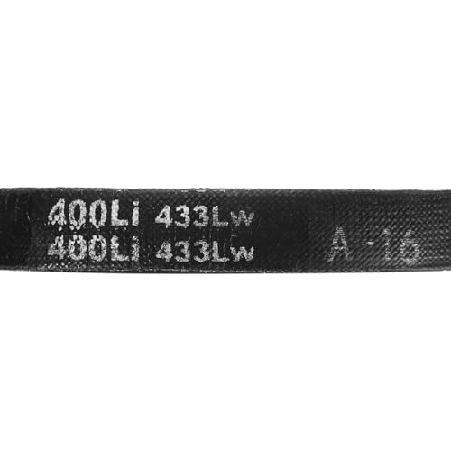 uxcell 5Pcs A16 Classic Wrapped Rubber V-Belt, 18" Outside Circumference x 0.51" Width x 0.32" Height, A-Section Rubber Drive Belt - size: A16