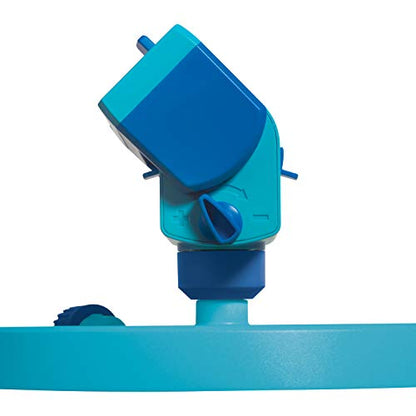 Aqua Joe BDL-A0138-P2 20-Nozzle Mini Gear-Driven Oscillating Sprinkler on Sled Base, Customizable Coverage, 4,250 Sq. Ft. Max Coverage