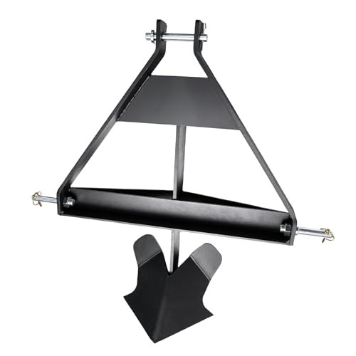 Attachments Middle Buster for Category 1, 3-Point Quick Hitch Tractors, Furrows and Harvests Potatoes