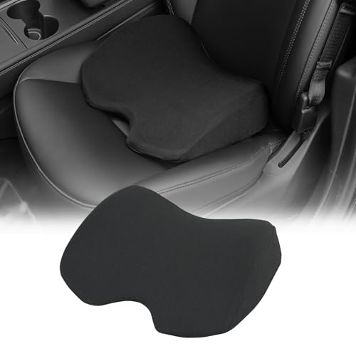 Nilight Car Seat Cushion 1PC Black Memory Foam Mesh Universal Breathable - color: Black Mesh