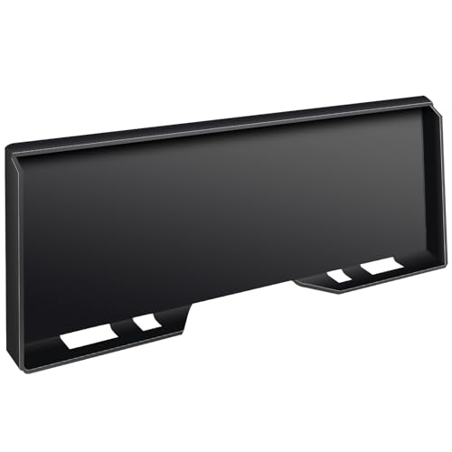 Skid Steer Attachment Plate, Universal Quick Attach Adapter Mount Plate, Fits Skid Steer Tractor,Plate-A