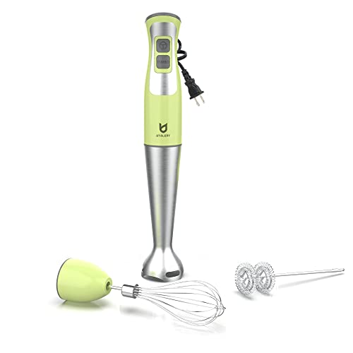 UTALENT 3-in-1 Immersion Hand Blender - Puree Food, Smoothies and Soups