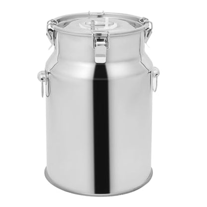 Milking Machine, 3.7 Gal Capacity 2-in-1 Pulsation Cow Milking Machines Adjustable Electric Cow Milker Portable Electric Goat Milk Machine w/Stainless Steel Milk Bucket for Family Farm(10L/ 2.64Gal) - size: 10L/ 2.64Gal