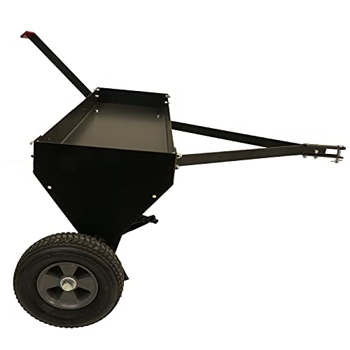 Brinly Tow Behind Plug Aerator with Universal Hitch, 40" - Flat Black - color: Flat Black