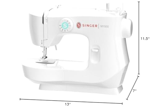 SINGER® M1500 Lightweight & Portable Sewing Machine with Accessory Kit