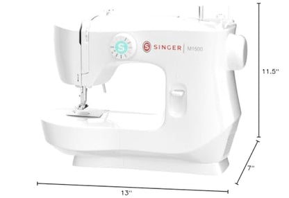 SINGER® M1500 Lightweight & Portable Sewing Machine with Accessory Kit