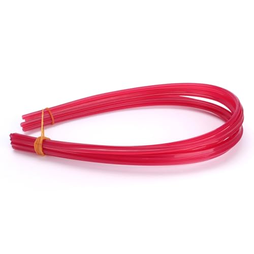 LikeLion 20155A Pre-Cut Red Trimmer Line, 0.155-Inch x 21-Inch, 10 Count