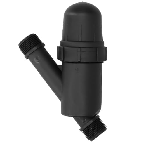 1 Inch Y Mesh Screen Water Filter, G1 Male Thread Inline Irrigation Strainer, Washable Reusable Filter for Drip Irrigation