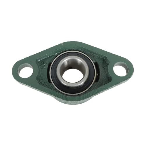 10Pcs UCFL205-16 Pillow Block Bearings 1 Inch Bore Mounted Pillow Block Bearings 2 Bolt, Self Alignment