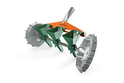 Varomorus Metal Precision Manual Seeder for Vegetables Greens Onion Radish Beets (3-Row) - size: 3-Row