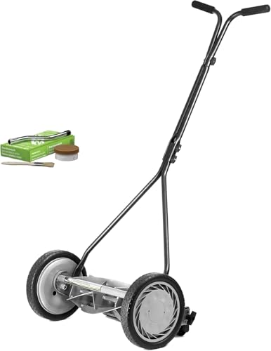 American Lawn Mower 1415-16SK 16" 5-Blade Reel Mower w/ Sharpening Kit