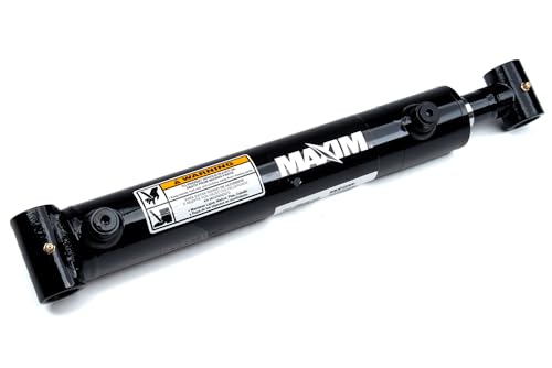 Maxim WT Hydraulic Welded Cylinder - 2” Bore x 36” Stroke, 3000 PSI, 1.25” Rod Diameter - Long Stroke, High-Pressure Hydraulic Cylinder for Agricultural & Industrial Machinery