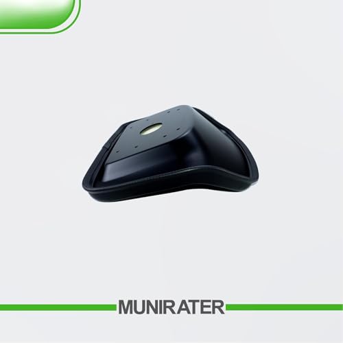 munirater LMS2002 Black Mower Seat Low Back Universal Mower Seat Comfortable and Sturdy