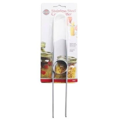 Norpro Stainless Steel Deluxe Corn Cutter, 11â€ /28 cm, Silver